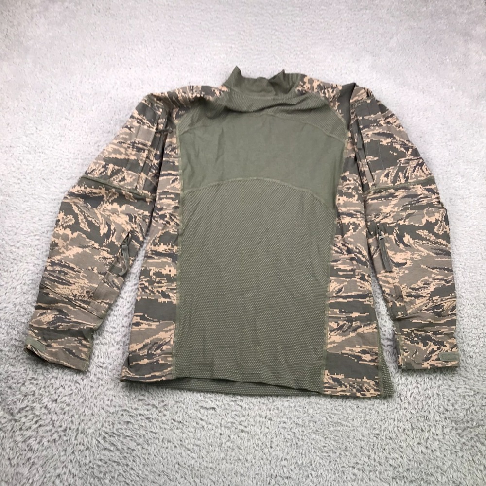 Massif Airman Battle Shirt Mens M Camo‎ Flame Resistant US Military Combat Army
